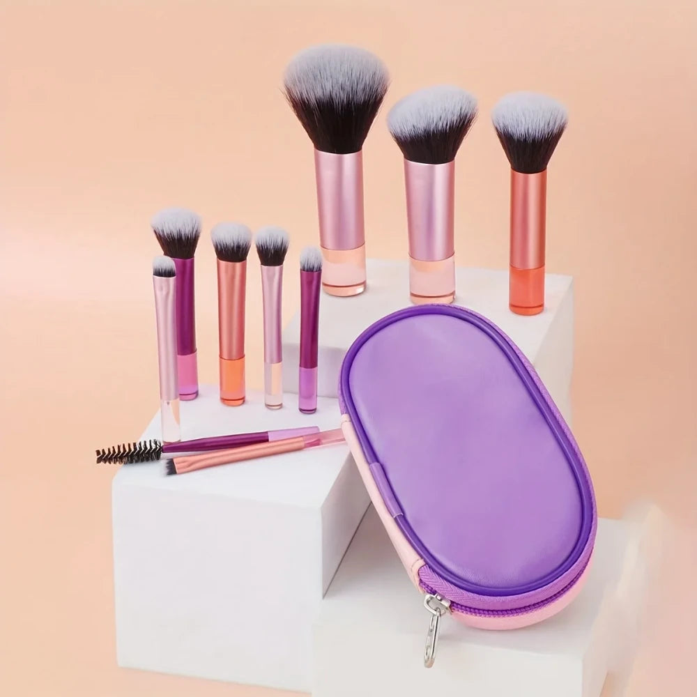 Travel Makeup Brush Set
