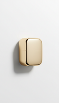 Modern Gold Highlighter Glass Compact